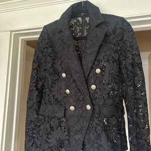 Generation Love Black Lace Jacket S